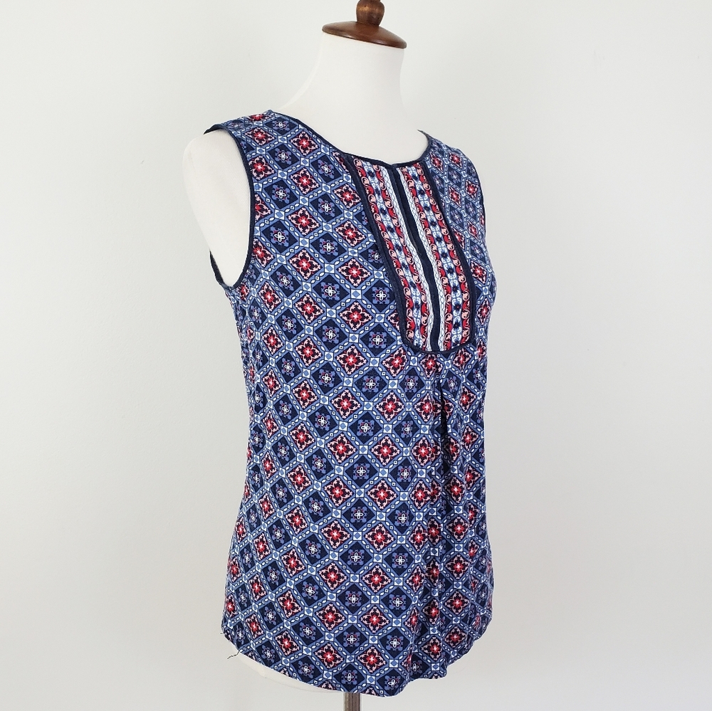 Max Studio Split Neck / Keyhole Top - Picture 8 of 12
